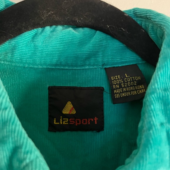 Teal Snap Blouse - Picture 6 of 6